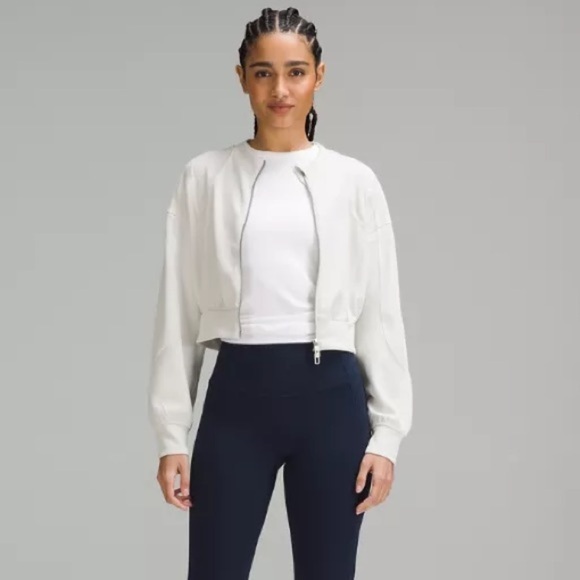 Lululemon Ribbed Softstreme Cropped Jacket - Picture 2 of 10